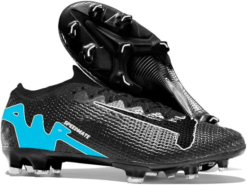 Men's Soccer Shoes Cleats Outdoor Football Boots Breathable Athletic Football Training Sneakers Professional Futsal