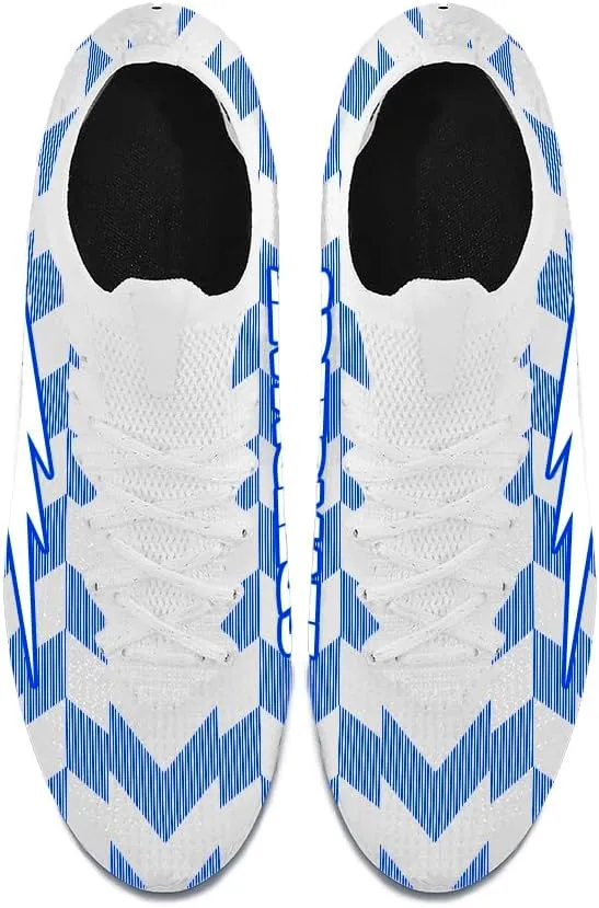 Men's Soccer Shoes Cleats Outdoor Football Boots Breathable Athletic Football Training Sneakers Professional Futsal
