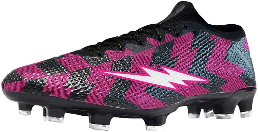 Men's Soccer Shoes Cleats Outdoor Football Boots Breathable Athletic Football Training Sneakers Professional Futsal
