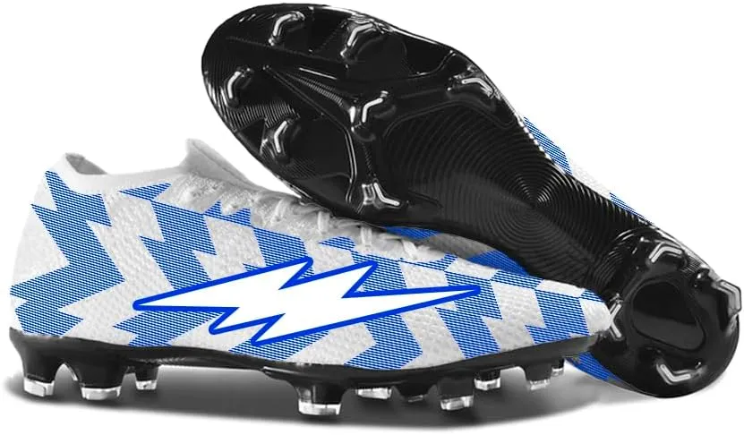 Men's Soccer Shoes Cleats Outdoor Football Boots Breathable Athletic Football Training Sneakers Professional Futsal