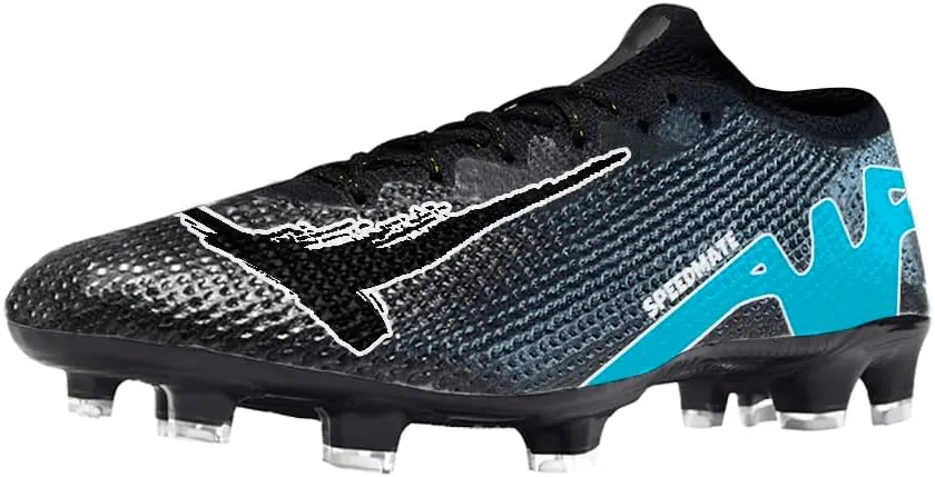 Men's Soccer Shoes Cleats Outdoor Football Boots Breathable Athletic Football Training Sneakers Professional Futsal