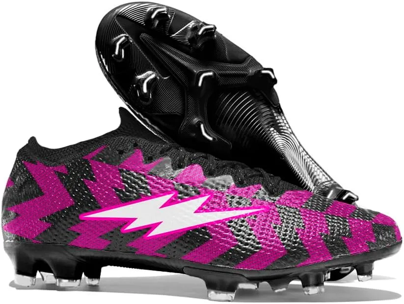 Men's Soccer Shoes Cleats Outdoor Football Boots Breathable Athletic Football Training Sneakers Professional Futsal