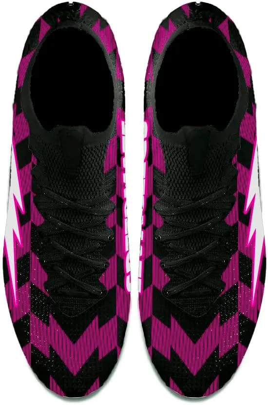 Men's Soccer Shoes Cleats Outdoor Football Boots Breathable Athletic Football Training Sneakers Professional Futsal