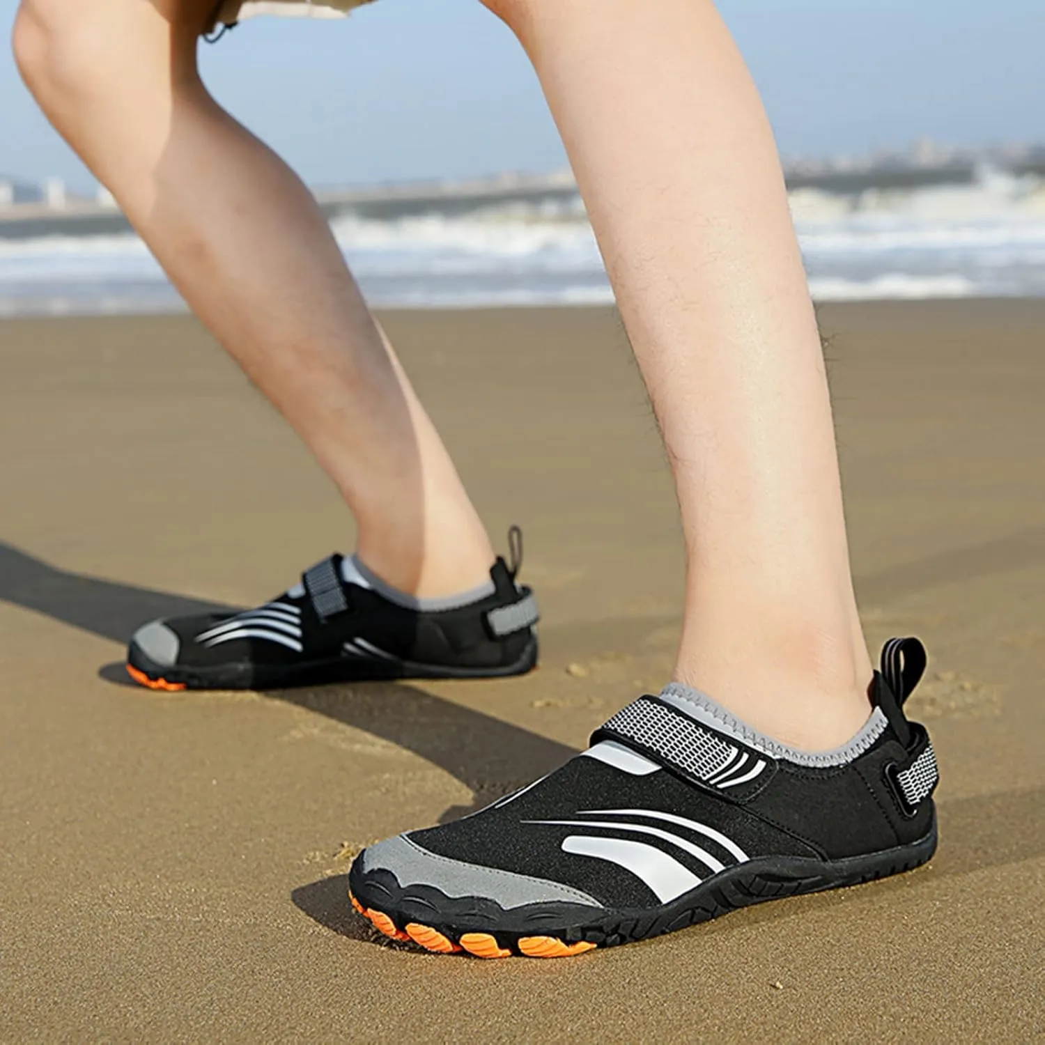 Mens Water Shoes Size 11 Wide Width Breathable Non Slip Athletic Mens Water Hiking Shoes Quick Dry Water Shoes for Men Quick Drying Sports Aqua Shoes for Pool Beach Surf Walk Water Yoga