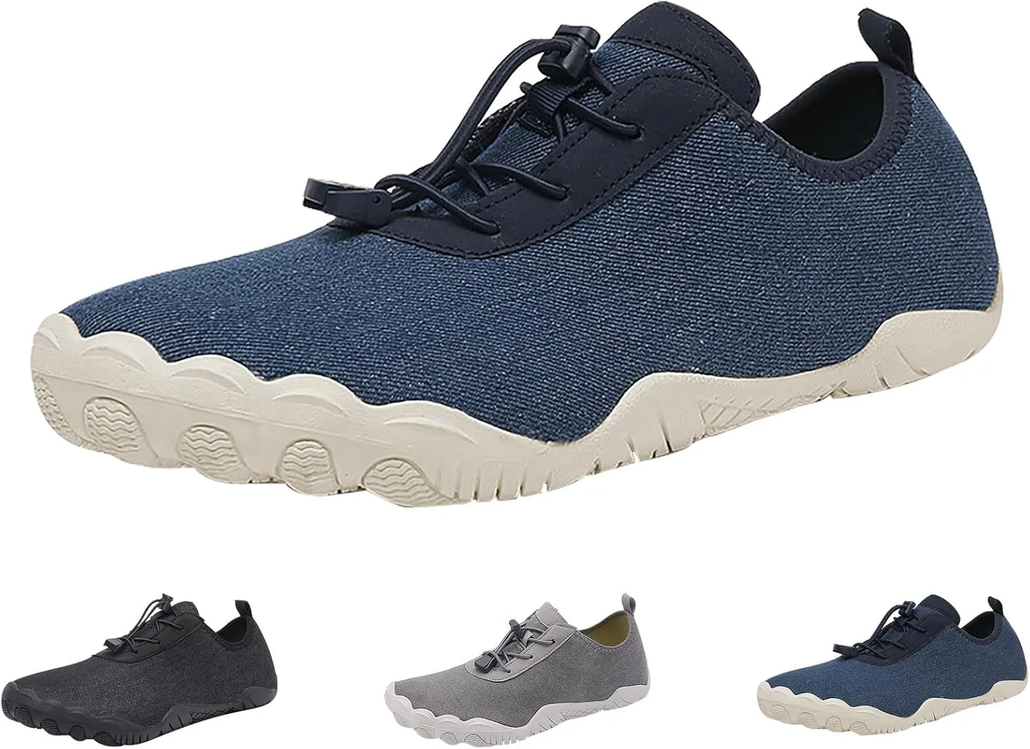 Mens Water Shoes Wide Toe Box Barefoot Aqua Socks Quick Dry Womens Water Hiking Shoes