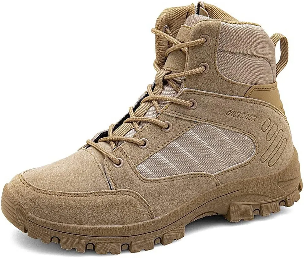Mens Waterproof Hiking Boots High Rise