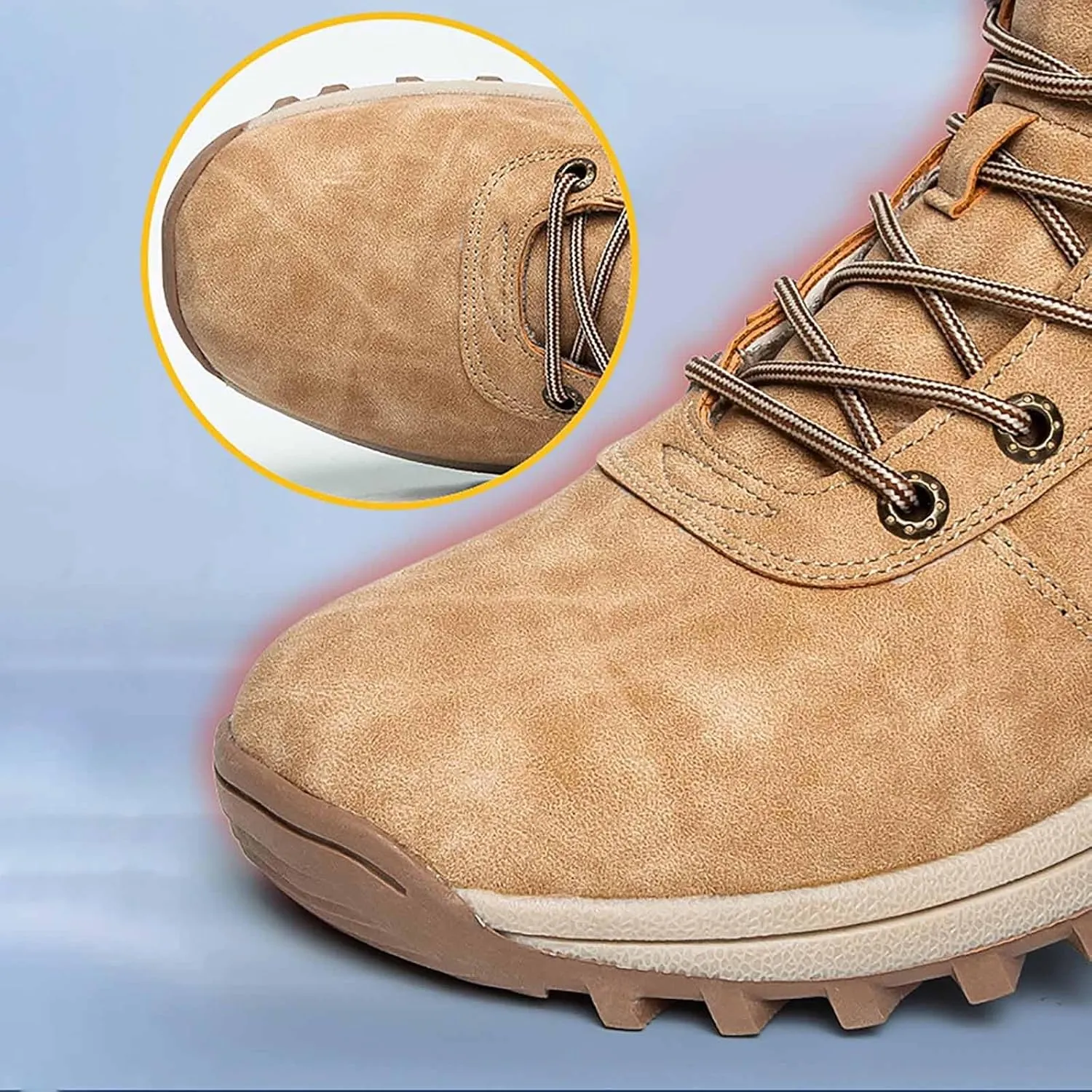 Mens winter Tactical Boots, Lightweight Combat Boots, Water Resistant Lightweight Hiking Boots, Outdoor Men's Tactical Military Combat Ankle Boots, Work Boots