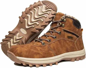 Mens winter Tactical Boots, Lightweight Combat Boots, Water Resistant Lightweight Hiking Boots, Outdoor Men's Tactical Military Combat Ankle Boots, Work Boots
