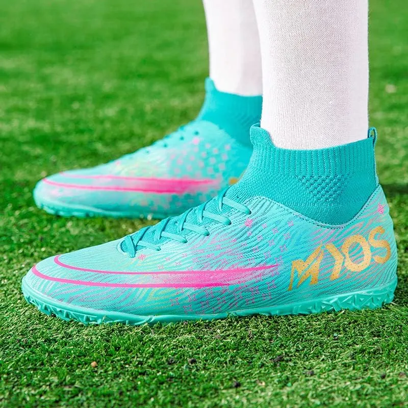 Men's Women's Soccer Shoes Boys Spikes Football Shoes Student Grass Training Shoes Outdoor Football Boots Unisex
