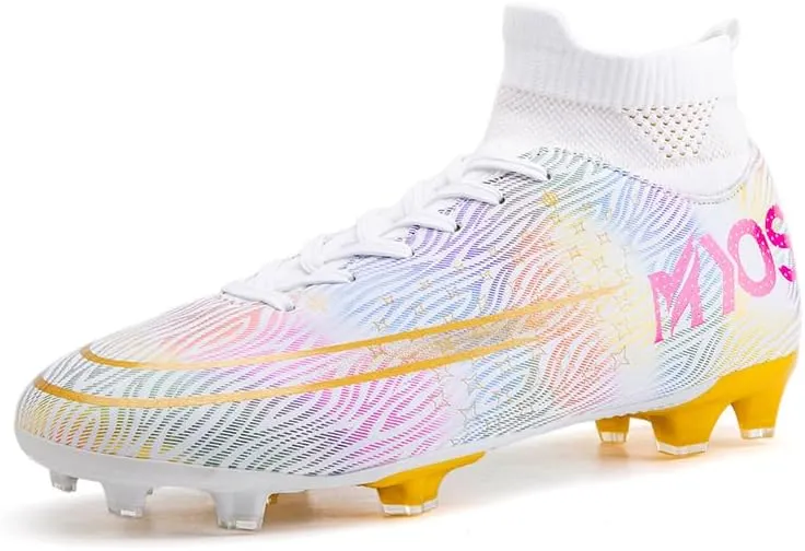 Men's Women's Soccer Shoes Boys Spikes Football Shoes Student Grass Training Shoes Outdoor Football Boots Unisex