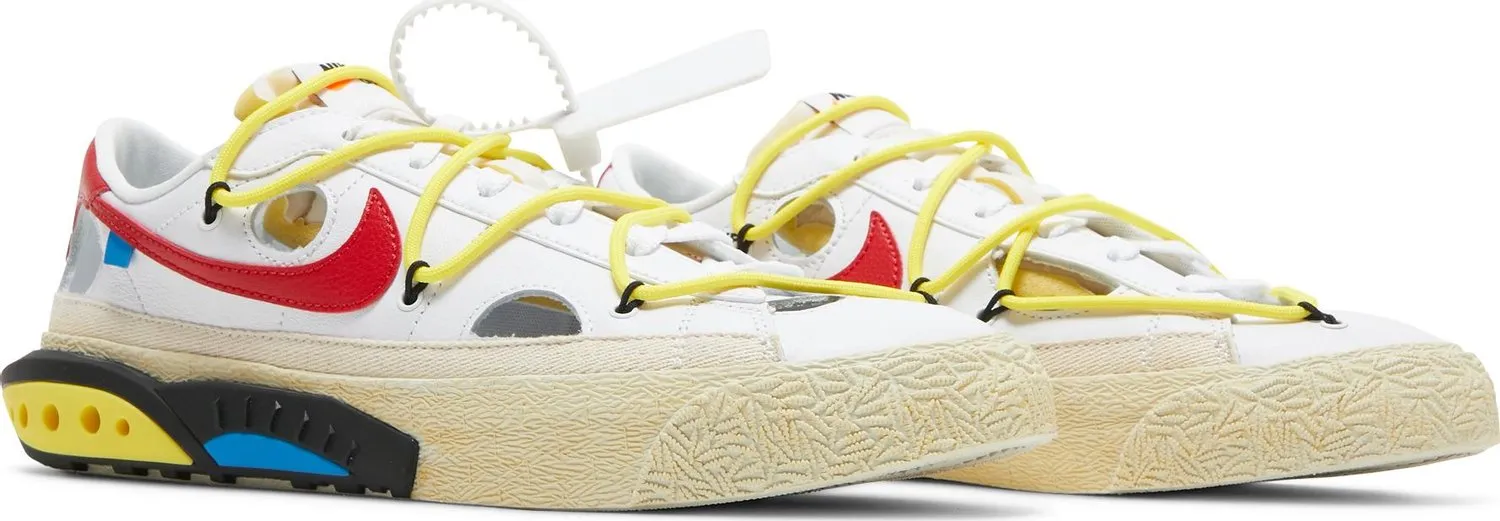 Off-White x Nike Blazer Low 'White University Red' (Size UK8/US9)