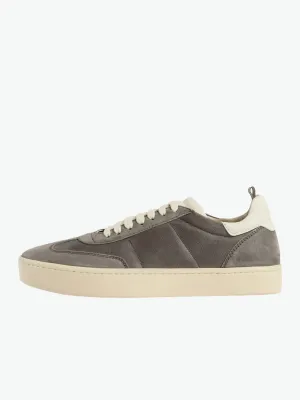 Officine Creative Grey Low Top Sneakers