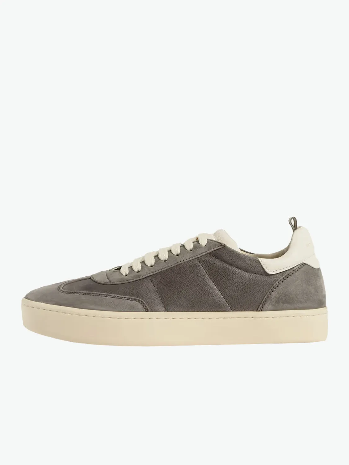 Officine Creative Grey Low Top Sneakers