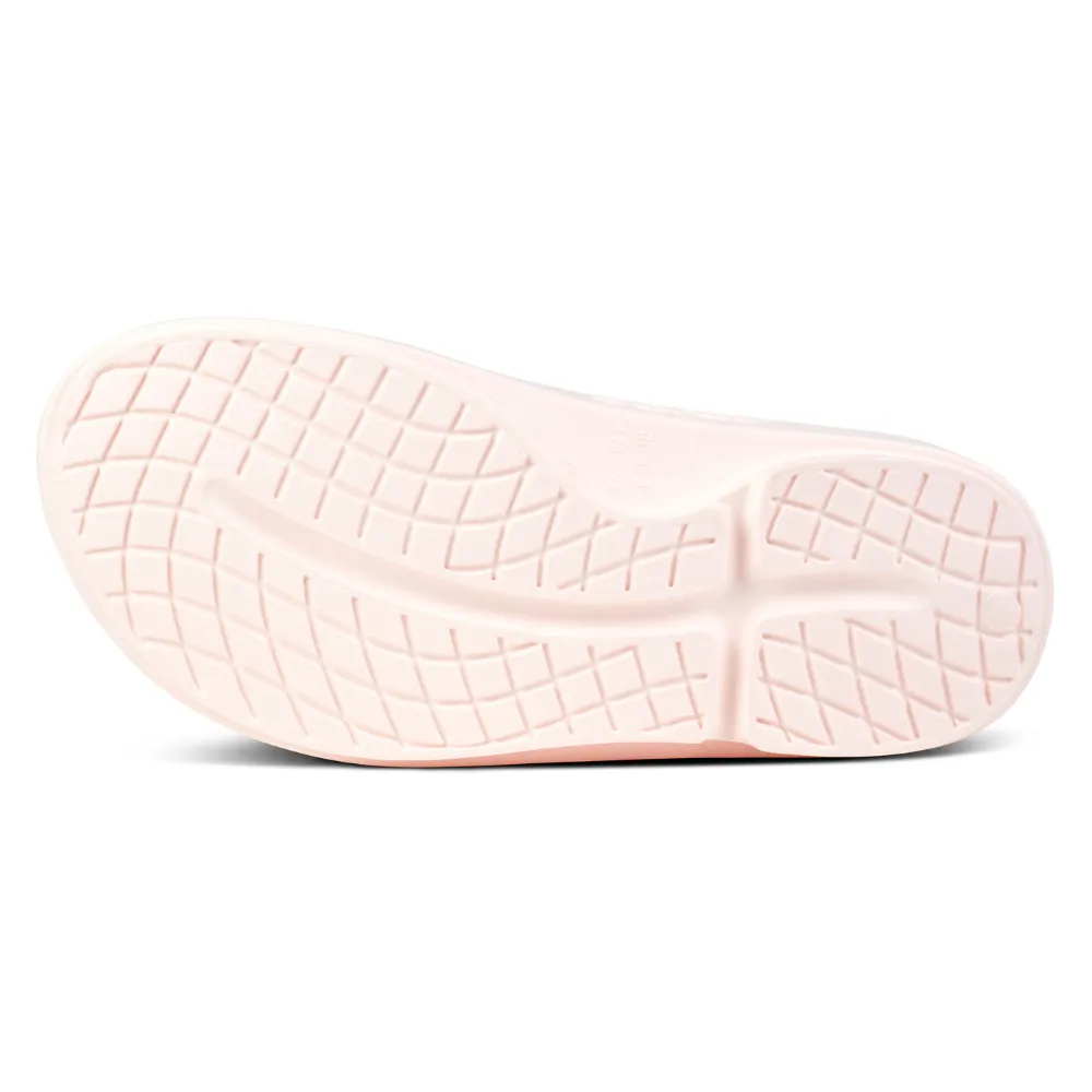 OOFOS OOahh Slide Blush Sandal (Unisex)