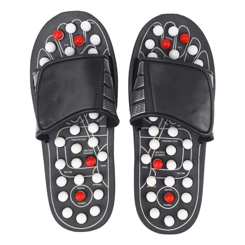 Pair Of Acupoint Reflexology Massage Therapy Slippers F49-8-68 38/39