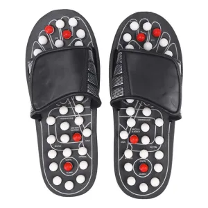 Pair Of Acupoint Reflexology Massage Therapy Slippers F49-8-68 38/39