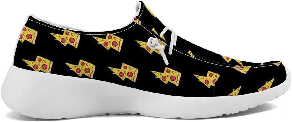 Pizza Shoes Men Women Loafers Slip-on Shoes Pizza Gifts for Women Men