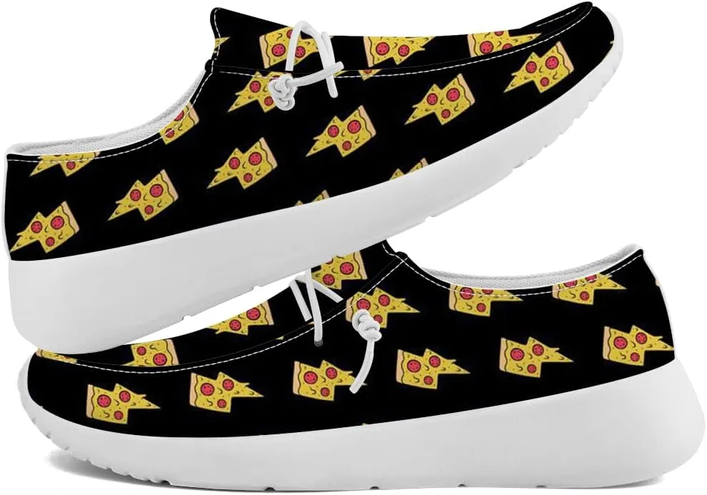 Pizza Shoes Men Women Loafers Slip-on Shoes Pizza Gifts for Women Men