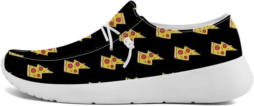 Pizza Shoes Men Women Loafers Slip-on Shoes Pizza Gifts for Women Men