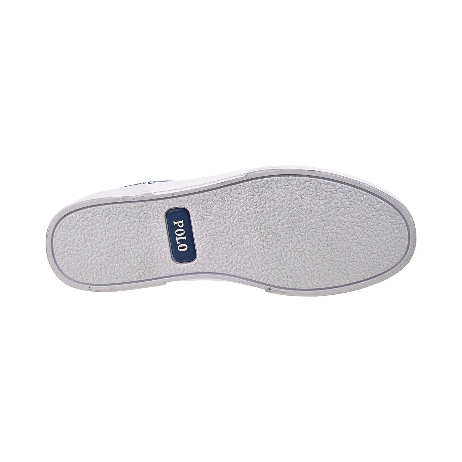 Polo Ralph Lauren Faxon Bear Print Low Men's Shoes Navy-White