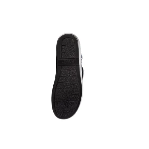 Propet Women's Cush N Foot Slippers- Navy Blossom