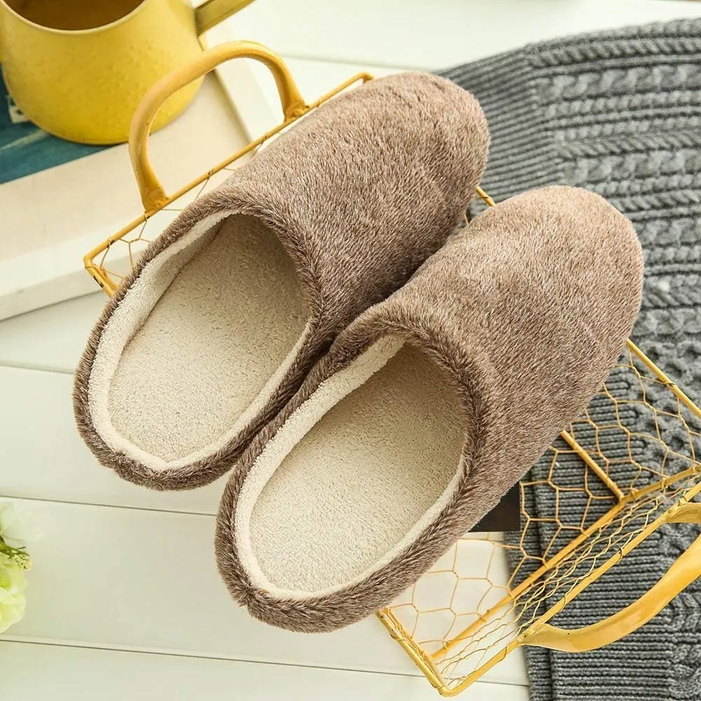 SBGMoSJ Cat Slippers for Women Fuzzy Winter Slippers Womens Hard Bottom Slippers Christmas Slippers for Women Open Toe Family Christmas Pajamas Gifts for Him 2023