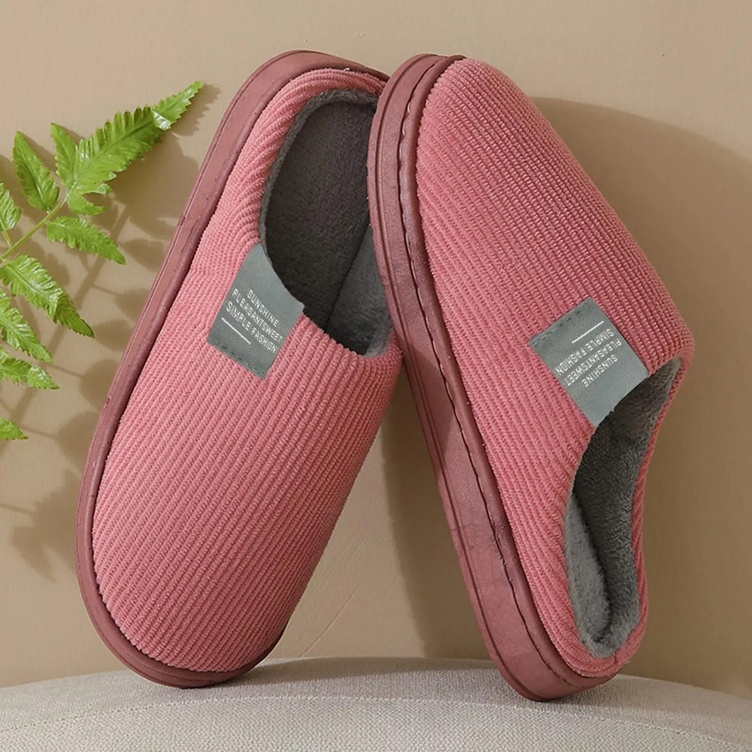 SBGMoSJ Kawaii Fuzzy Cute Cow Slippers for Women Winter Men's Moccasin Slippers Mens Winter Slippers Indoor/Outdoor Fluffy Slippers for Men Indoor Men Christmas Gifts Gifts for Men 2023