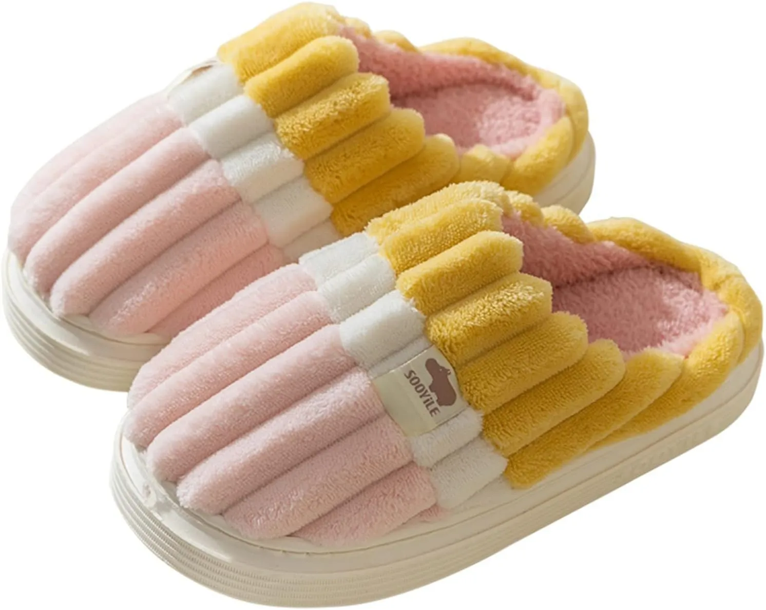 SBGMoSJ Winter Slippers Women Men Warm Anti-Slip Indoor House Shoes Winter Slipper Shoes Comfy House Slippers Womens Funny Slippers for Women Animal Christmas Gifts for Kids Gifts for Husband 2023