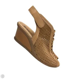 Shoes Heels Wedge By Earth In Brown, Size: 8