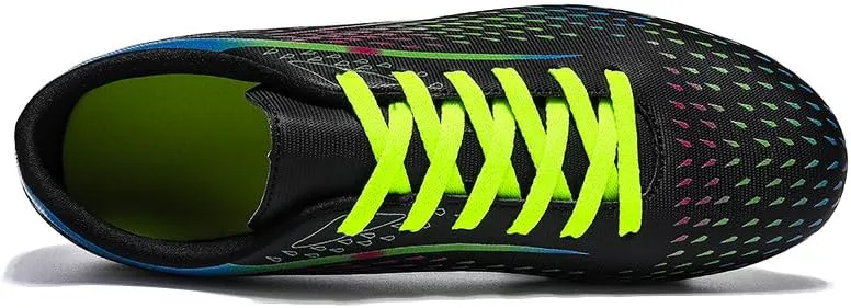 Soccer Cleats for Mens Womens Soccer Shoes High-Top Soccer Spikes Shoe Football Boots Big Boy's Training Sneaker Outdoor Indoor Running Shoes