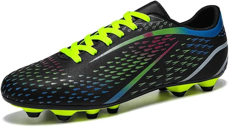 Soccer Cleats for Mens Womens Soccer Shoes High-Top Soccer Spikes Shoe Football Boots Big Boy's Training Sneaker Outdoor Indoor Running Shoes