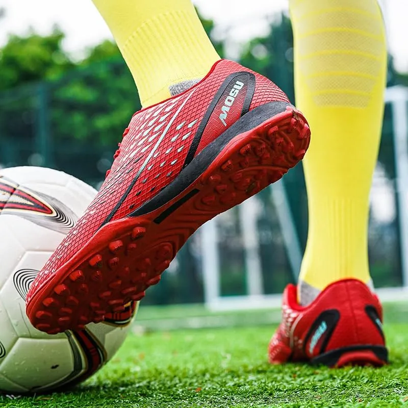 Soccer Cleats for Mens Womens Soccer Shoes High-Top Soccer Spikes Shoe Football Boots Big Boy's Training Sneaker Outdoor Indoor Running Shoes