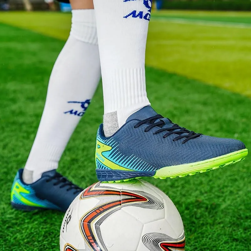 Soccer Cleats for Mens Womens Soccer Shoes High-Top Soccer Spikes Shoe Football Boots Big Boy's Training Sneaker Outdoor Indoor Running Shoes