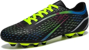 Soccer Cleats for Mens Womens Soccer Shoes High-Top Soccer Spikes Shoe Football Boots Big Boy's Training Sneaker Outdoor Indoor Running Shoes