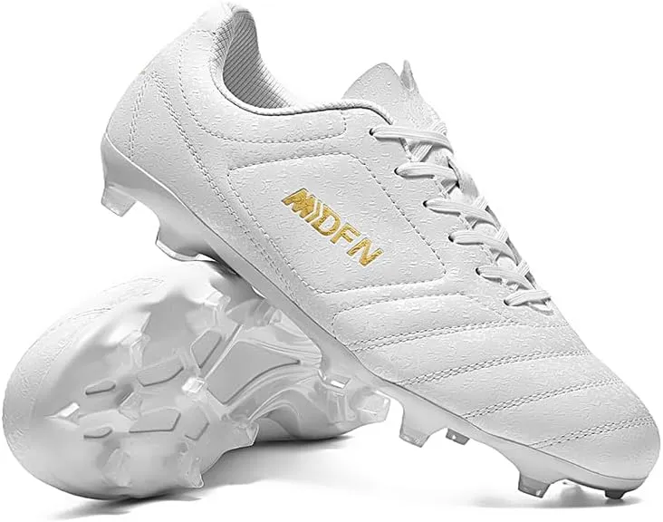 Soccer Cleats for Mens Youth AG Football Boots Outdoor Breathable Training Sneaker Shoes