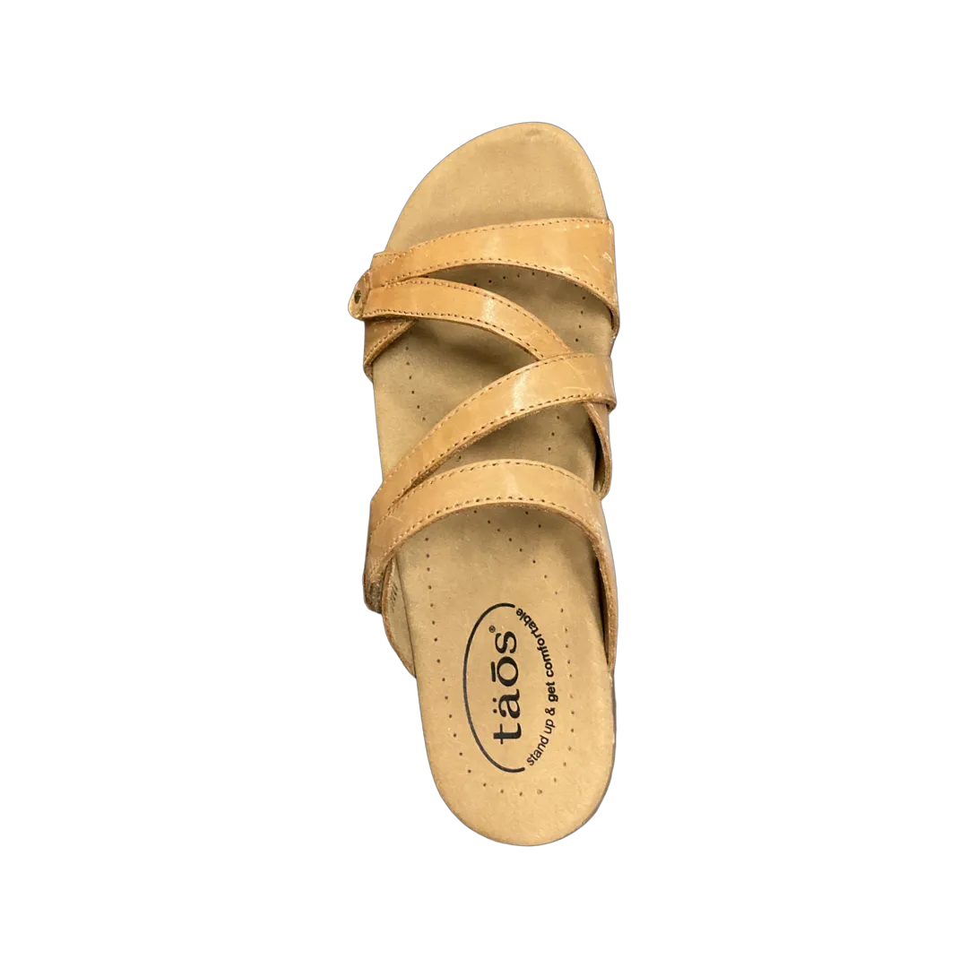 Taos Double U Sandal Caramel Women's