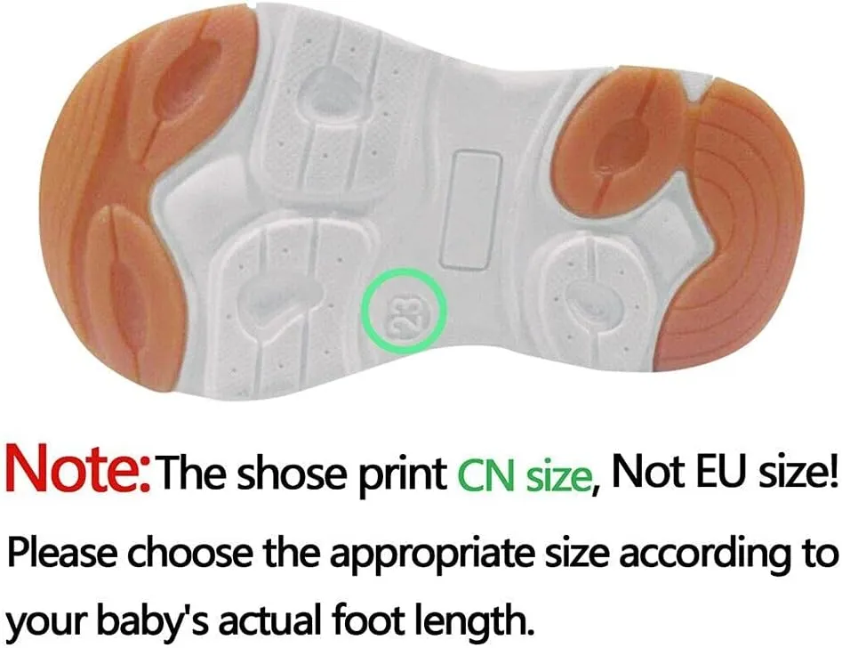Toddler Girls Boys Canvas Shoes Slip On Light Up Shoes Casual Lazy Loafers for Infant Toddler Noisy Shoes for Kids