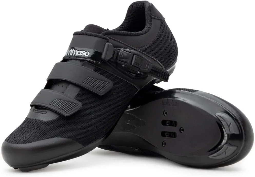 Tommaso Strada Mens SPD & Peloton Shoes2 in 1 Cycling ShoesInstall Your Own Delta or SPD Cleats for Road Bikes, Indoor Cycles or Most Mens BicyclesExplore Bike Accessories