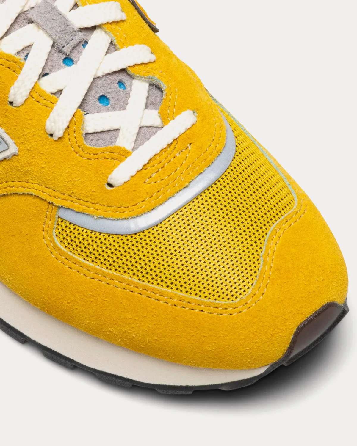 U574LGB1 "Arrival" Yellow Low Top Sneakers