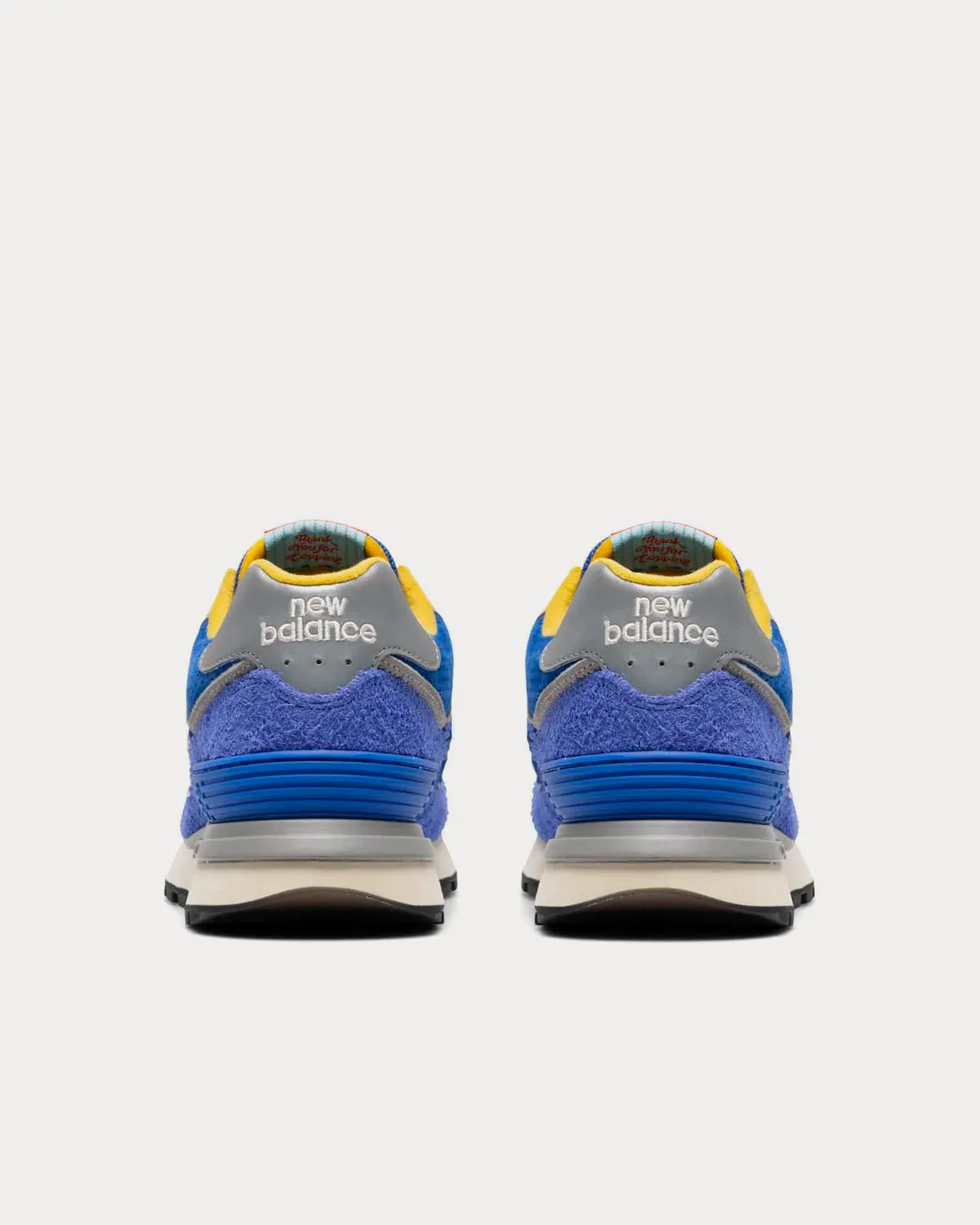 U574LGB1 "Departure" Blue Low Top Sneakers
