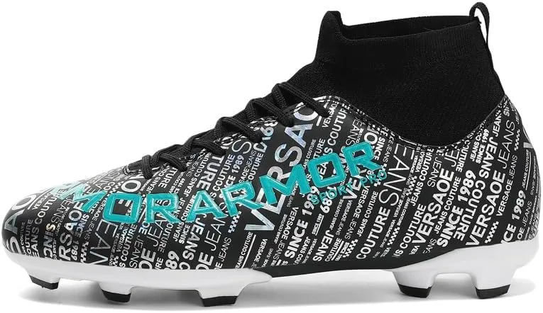 Unisex Men's and Women's Soccer Shoes, Spike Shoes for Boys, Grass Training Shoes, and Outdoor Football Shoes