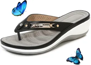 Women's Arch Support Soft Cushion Flip Flops Thong Sandals Slippers, Summer Orthopedic Sandals for Women 2024