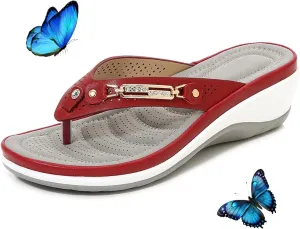 Women's Arch Support Soft Cushion Flip Flops Thong Sandals Slippers, Summer Orthopedic Sandals for Women 2024