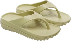 Women's Flat Sandals Round Toe Soft Comfy Summer Herringbone Slippers Thick Soled Anti-Skid Casual Beach Sandal 2025