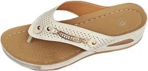 Womens Slides Sandals with Plantar Fasciitis Arch Support Fashion Comfort Adjustable Flat Sandals