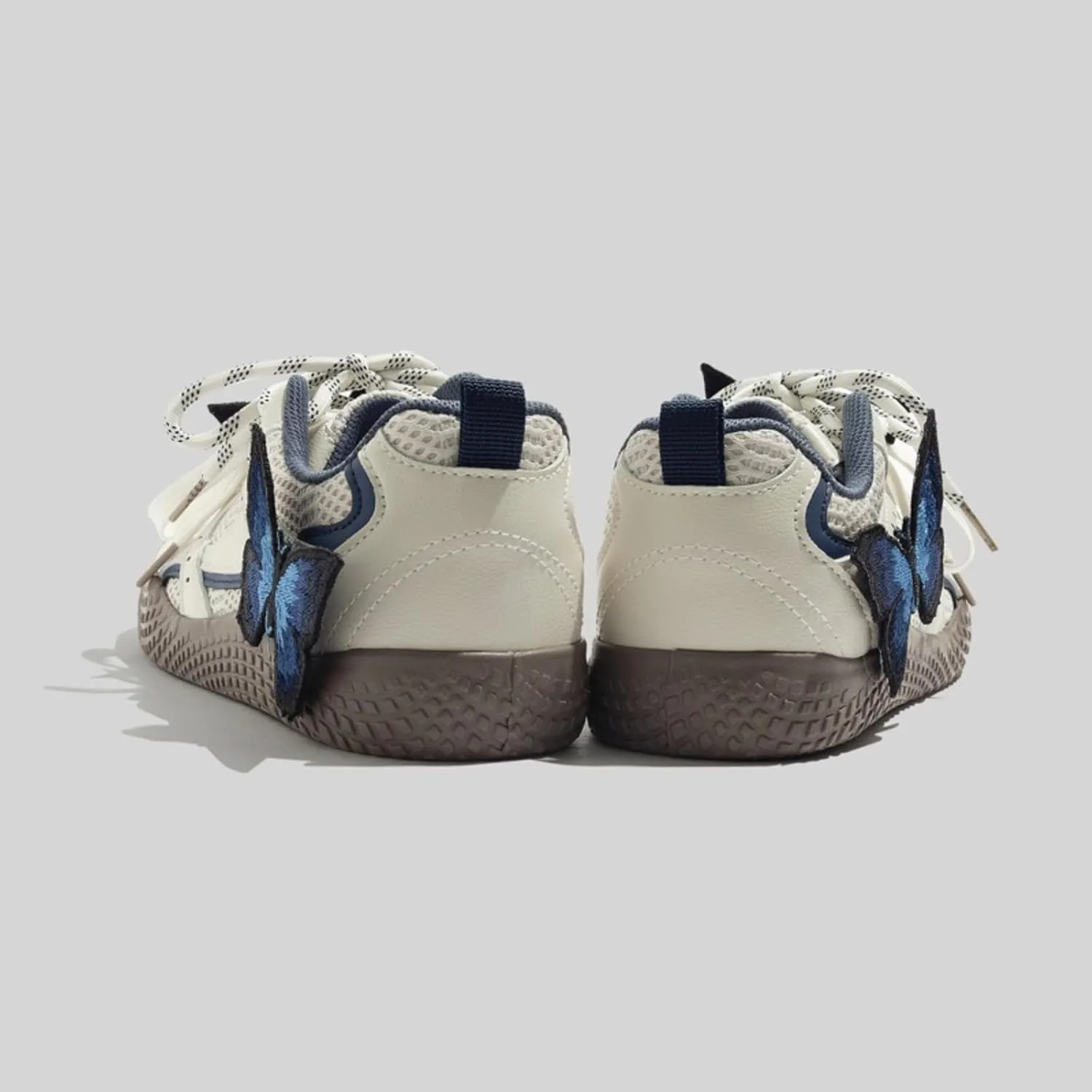 Women's Y2K Butterfly Summer Mesh Dad Shoes Lightweight Breathable Retro Chunky Sneakers Walking Casual Sports Outdoor